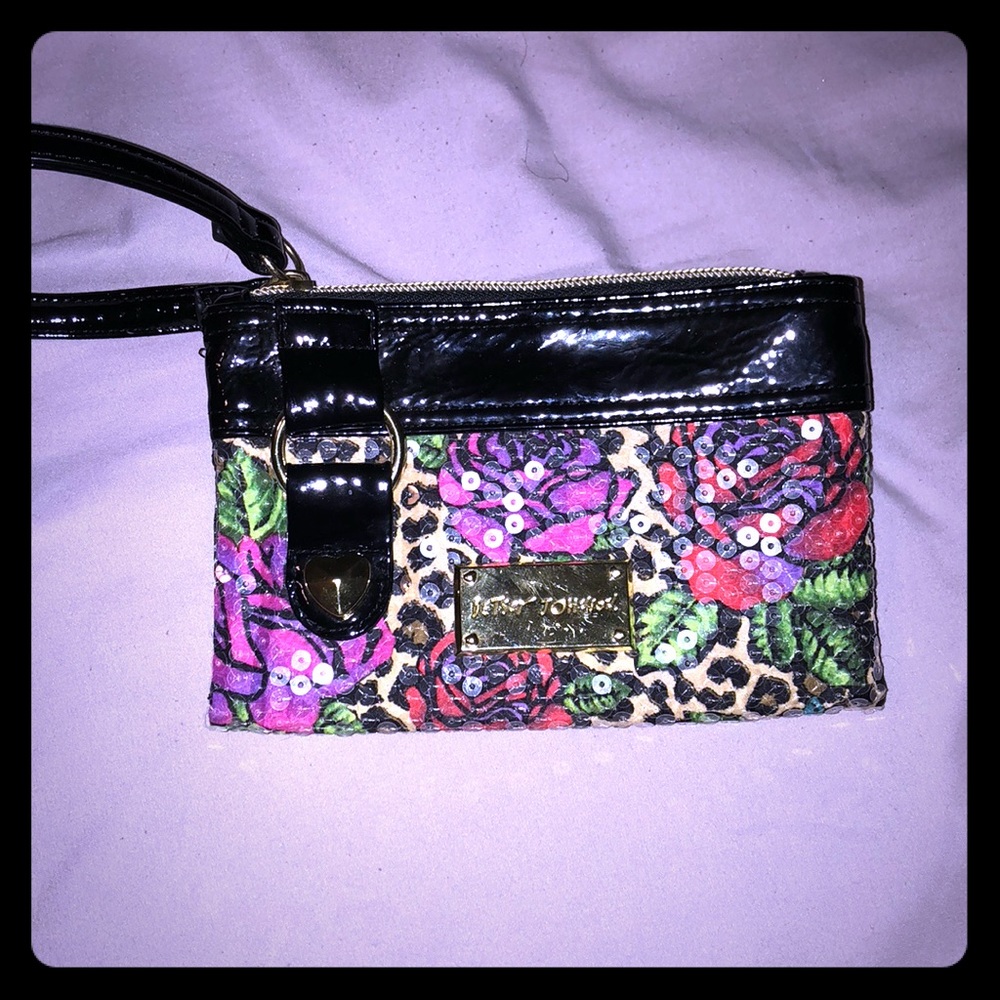 Betsey Johnson wristlet/wallet